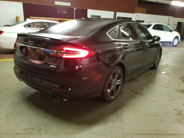 Photo 4 from auction – 2017 FORD FUSION SPO with VIN 3FA6P0VP8HR338405