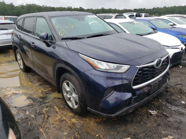Photo 1 from auction – 2020 TOYOTA HIGHLANDER with VIN 5TDCZRBH1LS001847