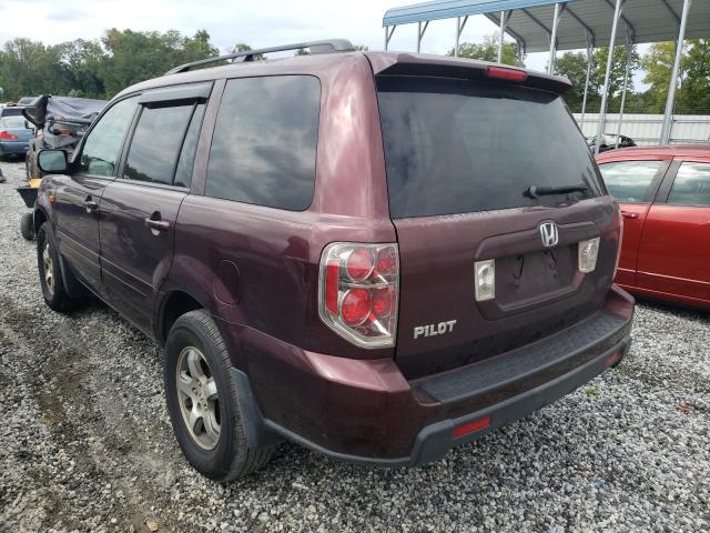 Photo 3 from auction – 2007 HONDA PILOT EXL with VIN 5FNYF28567B007530