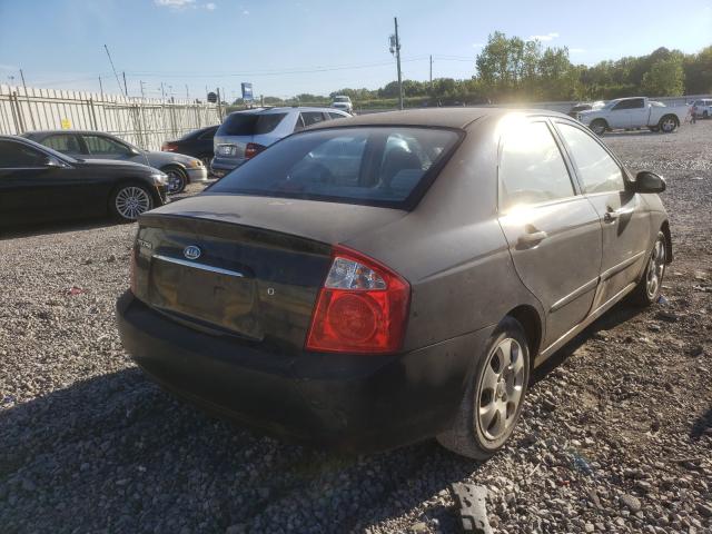 Photo 4 from auction – 2005 KIA SPECTRA LX with VIN KNAFE121855180097
