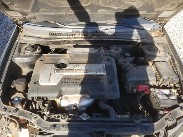 Photo 7 from auction – 2005 KIA SPECTRA LX with VIN KNAFE121855180097
