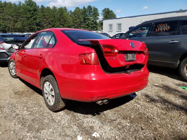 Photo 3 from auction – 2013 VOLKSWAGEN JETTA BASE with VIN 3VW1K7AJXDM264860