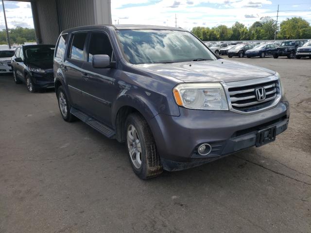 HONDA PILOT EX 2014 with VIN 5FNYF3H46EB004766 - Photo from auction