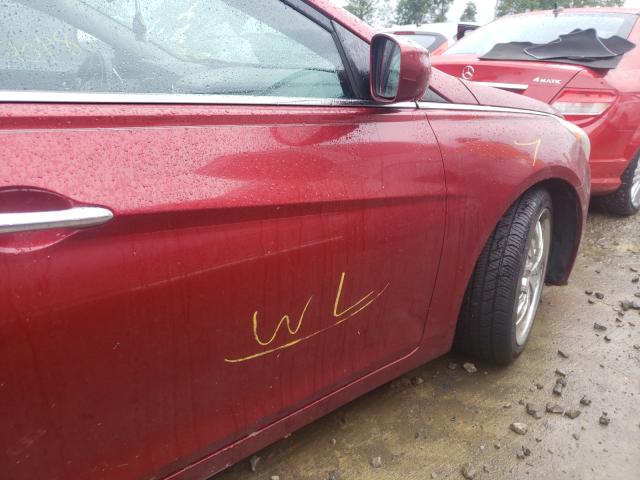 Photo 9 from auction – 2011 HYUNDAI SONATA SE with VIN 5NPEC4ACXBH091376