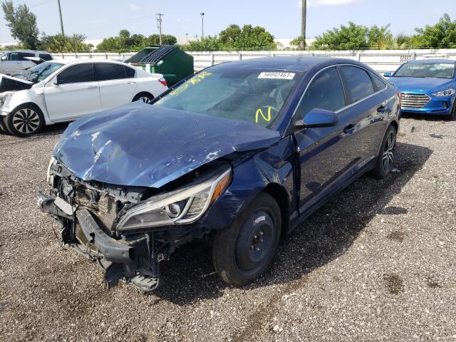 Photo 2 from auction – 2016 HYUNDAI SONATA SE with VIN 5NPE24AF3GH336524