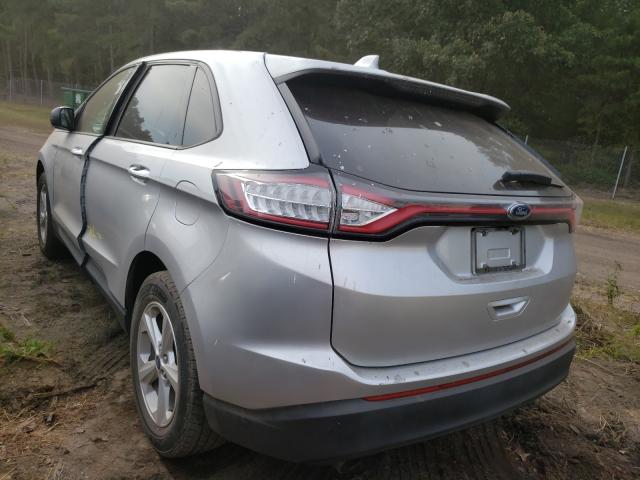 Photo 3 from auction – 2015 FORD EDGE SE with VIN 2FMTK3G99FBB43495