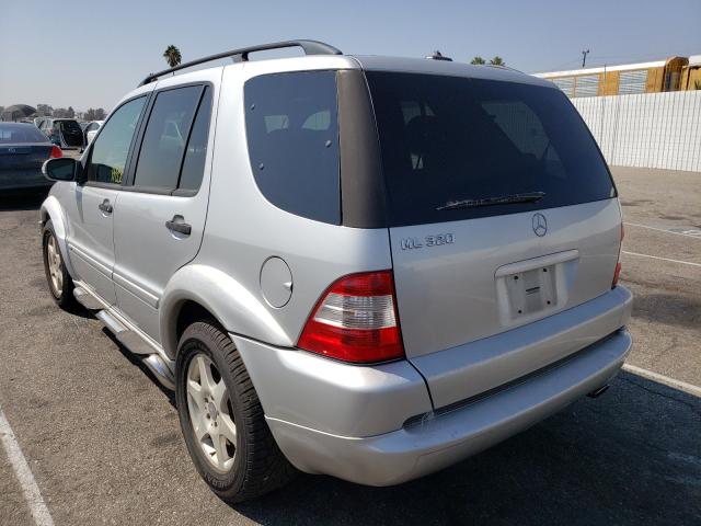 Photo 3 from auction – 2002 MERCEDES-BENZ ML 320 with VIN 4JGAB54E22A305459