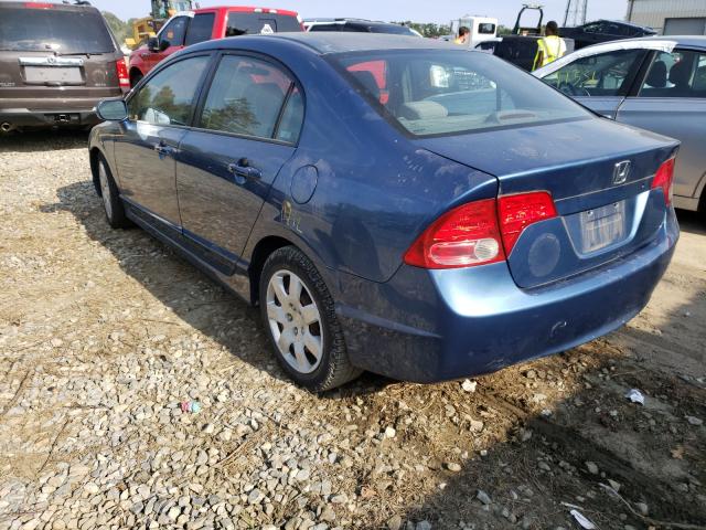 Photo 3 from auction – 2008 HONDA CIVIC LX with VIN 2HGFA16598H525082