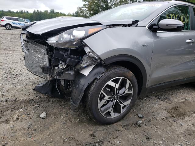 Photo 9 from auction – 2021 KIA SPORTAGE E with VIN KNDPNCAC6M7847662