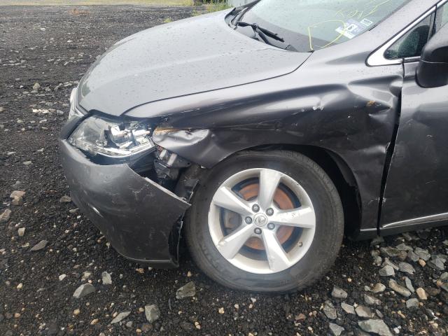 Photo 9 from auction – 2013 LEXUS RX 350 BAS with VIN 2T2BK1BA0DC157453