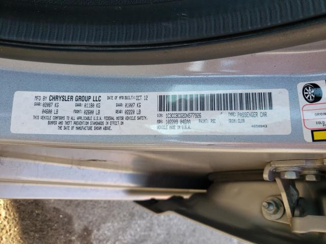Photo 10 from auction – 2013 CHRYSLER 200 LIMITE with VIN 1C3CCBCG2DN577926