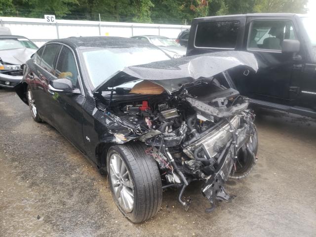 INFINITI Q50 LUXE 2018 with VIN JN1EV7AP4JM360171 - Photo from auction