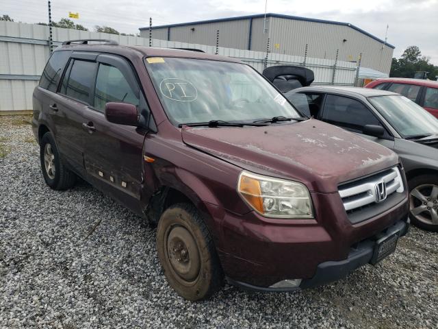 HONDA PILOT EXL 2007 with VIN 5FNYF28567B007530 - Photo from auction