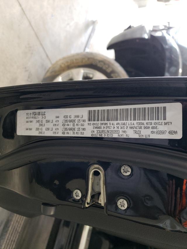 Photo 10 from auction – 2019 RAM 2500 LIMIT with VIN 3C6UR5SJ9KG553553