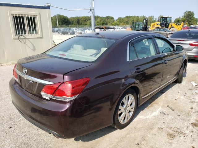Photo 4 from auction – 2011 TOYOTA AVALON BAS with VIN 4T1BK3DB1BU392459