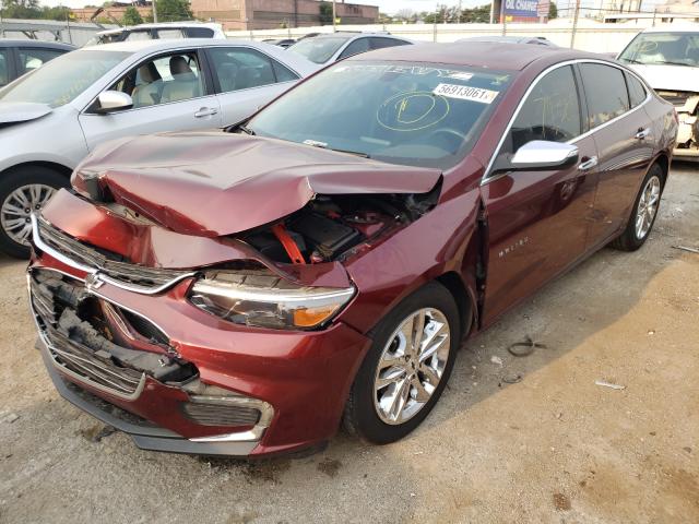 Photo 2 from auction – 2016 CHEVROLET MALIBU LT with VIN 1G1ZE5ST2GF184306