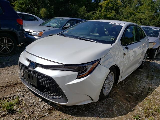 Photo 2 from auction – 2022 TOYOTA COROLLA LE with VIN JTDEAMDE0NJ037406