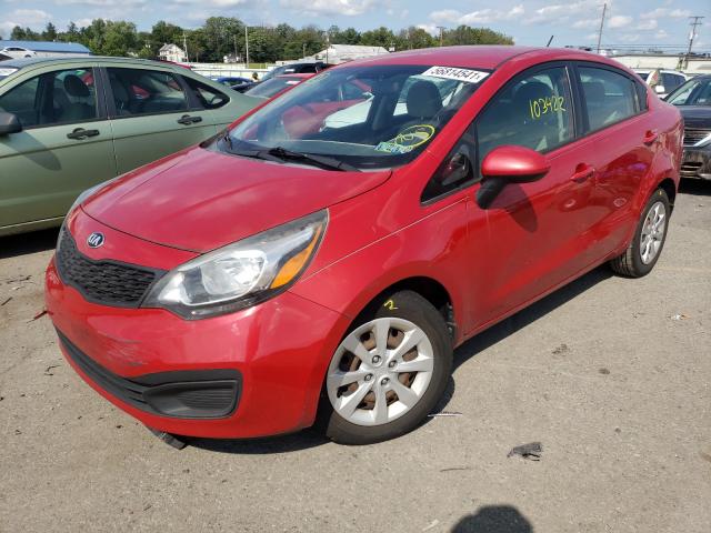 Photo 2 from auction – 2013 KIA RIO LX with VIN KNADM4A38D6227457