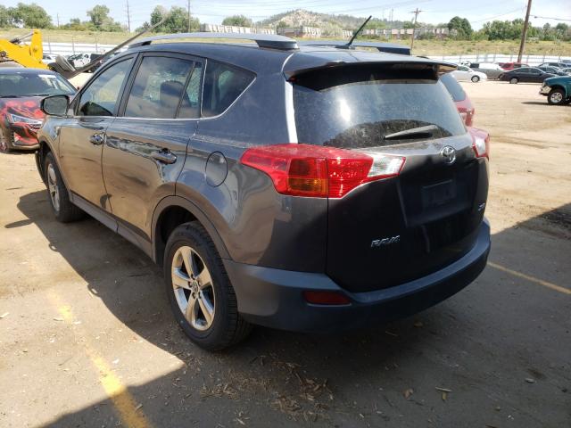 Photo 3 from auction – 2015 TOYOTA RAV4 XLE with VIN JTMWFREV5FD074677