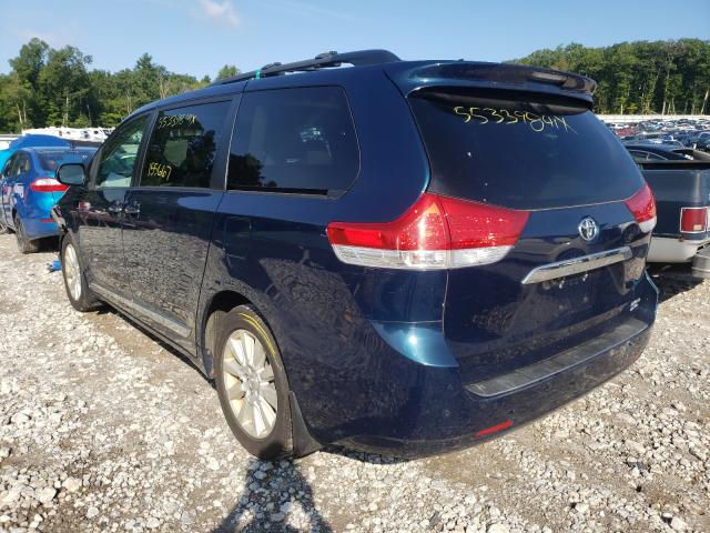 Photo 3 from auction – 2011 TOYOTA SIENNA XLE with VIN 5TDDK3DCXBS027935