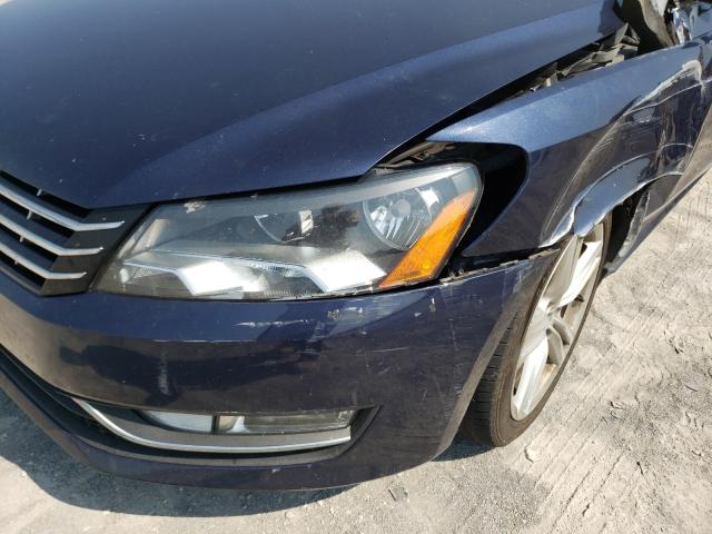 Photo 10 from auction – 2013 VOLKSWAGEN PASSAT SE with VIN 1VWBN7A30DC094197