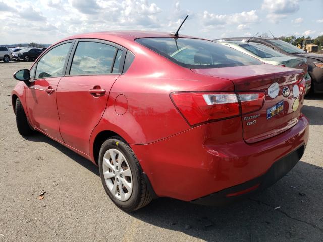 Photo 3 from auction – 2013 KIA RIO LX with VIN KNADM4A38D6227457