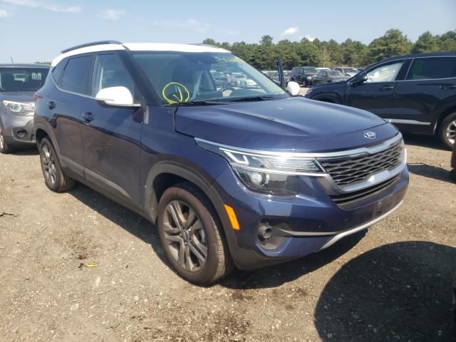 KIA SELTOS S 2021 with VIN KNDEU2AA5M7138000 - Photo from auction
