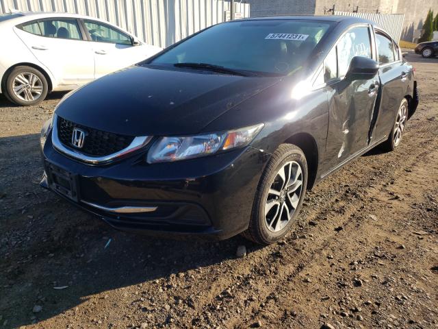Photo 2 from auction – 2014 HONDA CIVIC EX with VIN 2HGFB2F8XEH540747