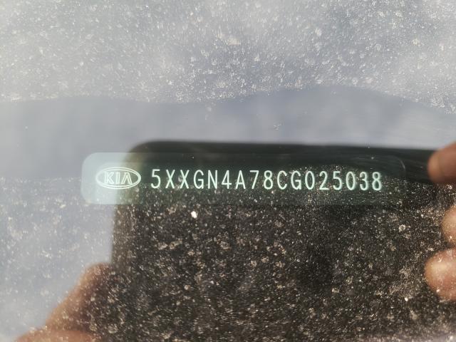 Photo 10 from auction – 2012 KIA OPTIMA EX with VIN 5XXGN4A78CG025038