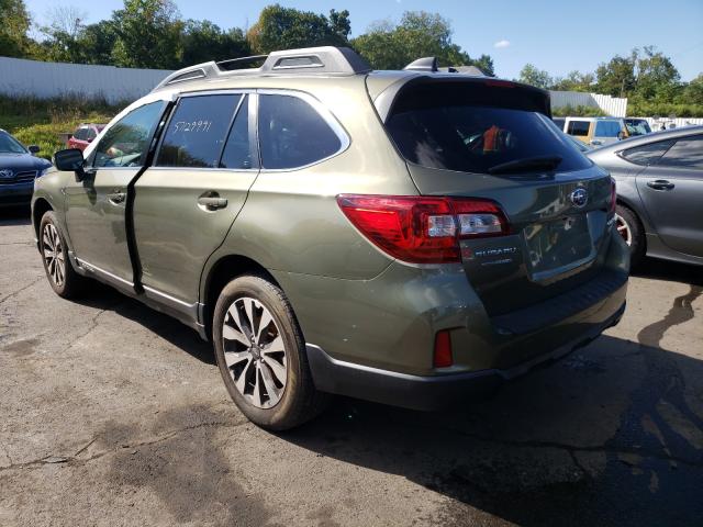 Photo 3 from auction – 2016 SUBARU OUTBACK 2. with VIN 4S4BSALC1G3269031