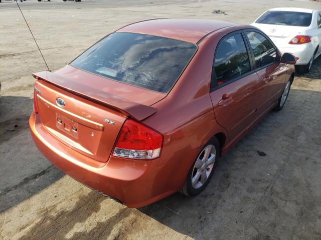 Photo 4 from auction – 2008 KIA SPECTRA EX with VIN KNAFE121585020280