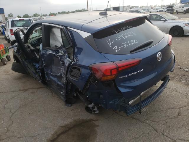 Photo 3 from auction – 2021 BUICK ENCORE GX with VIN KL4MMBS29MB092231
