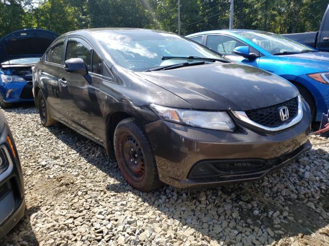 HONDA CIVIC LX 2013 with VIN 19XFB2F52DE004230 - Photo from auction