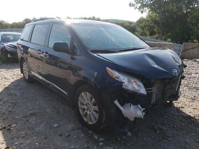TOYOTA SIENNA XLE 2011 with VIN 5TDDK3DCXBS027935 - Photo from auction