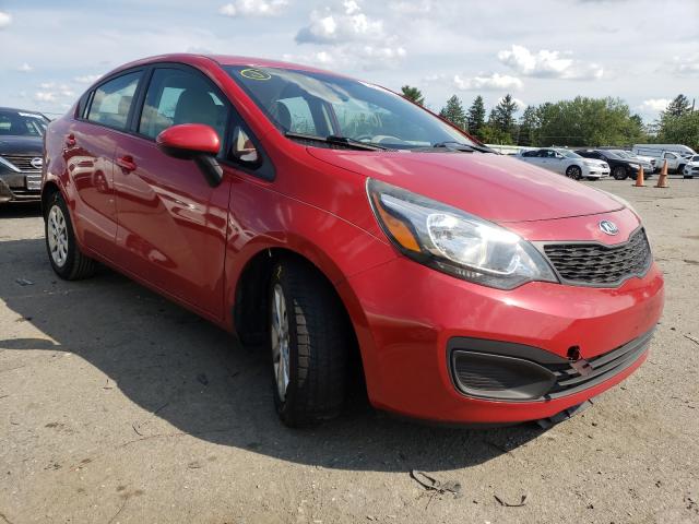 KIA RIO LX 2013 with VIN KNADM4A38D6227457 - Photo from auction