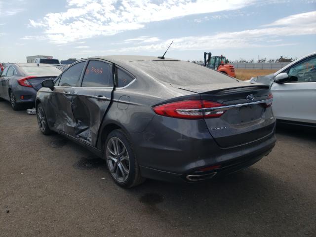 Photo 3 from auction – 2017 FORD FUSION SE with VIN 3FA6P0H93HR382499
