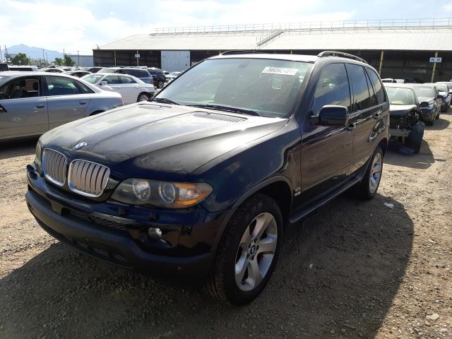 Photo 2 from auction – 2005 BMW X5 4.4I with VIN 5UXFB53595LV17679