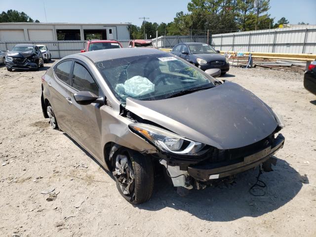 HYUNDAI ELANTRA SE 2016 with VIN 5NPDH4AE0GH786410 - Photo from auction