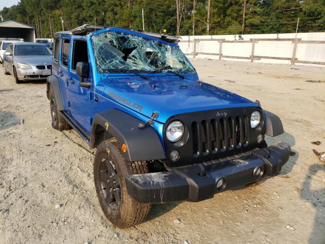 JEEP WRANGLER U 2016 with VIN 1C4BJWDG5GL174543 - Photo from auction