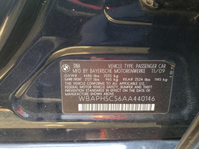 Photo 10 from auction – 2010 BMW 328 I SULE with VIN WBAPH5C56AA440146