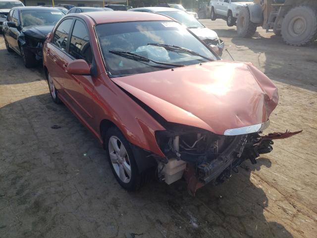 KIA SPECTRA EX 2008 with VIN KNAFE121585020280 - Photo from auction