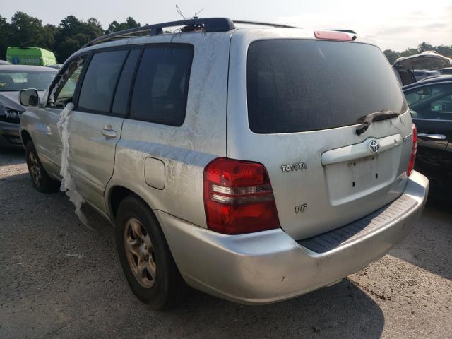 Photo 3 from auction – 2003 TOYOTA HIGHLANDER with VIN JTEGF21A430081360