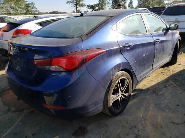 Photo 4 from auction – 2016 HYUNDAI ELANTRA SE with VIN 5NPDH4AE1GH783774