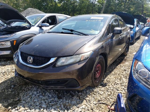 Photo 2 from auction – 2013 HONDA CIVIC LX with VIN 19XFB2F52DE004230