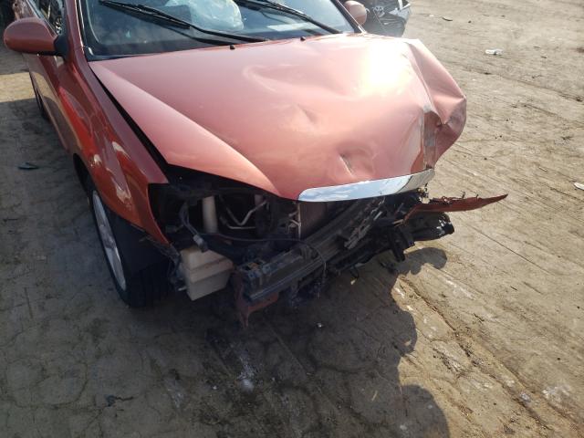 Photo 9 from auction – 2008 KIA SPECTRA EX with VIN KNAFE121585020280