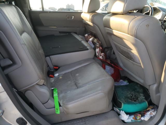 Photo 6 from auction – 2010 HONDA PILOT EXL with VIN 5FNYF3H57AB015603