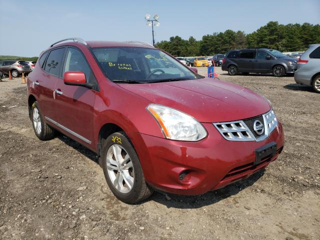 NISSAN ROGUE S 2012 with VIN JN8AS5MV1CW396480 - Photo from auction