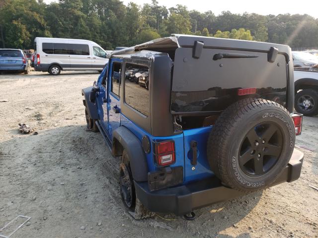 Photo 3 from auction – 2016 JEEP WRANGLER U with VIN 1C4BJWDG5GL174543