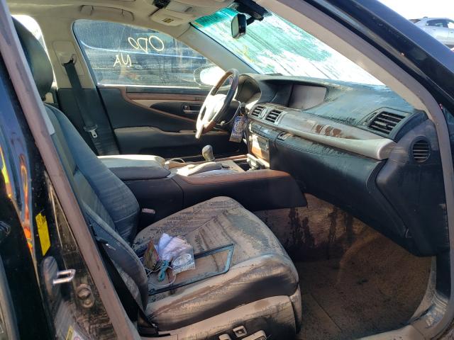 Photo 5 from auction – 2013 LEXUS LS 460 with VIN JTHCL5EF3D5018532