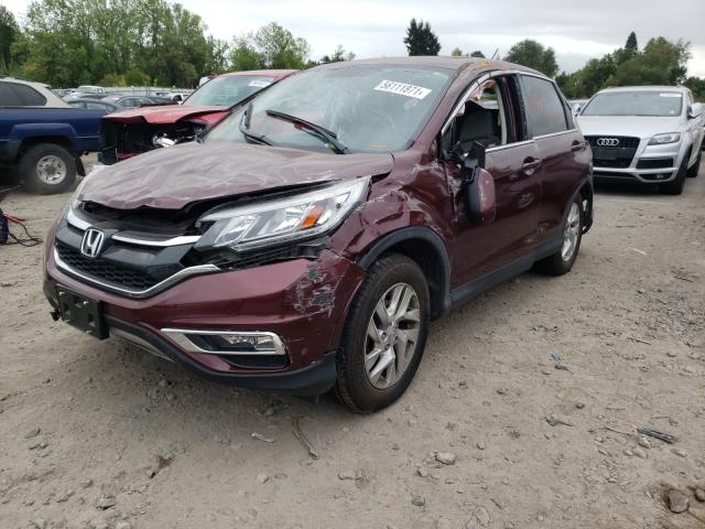 Photo 2 from auction – 2016 HONDA CR-V EX with VIN 5J6RM4H58GL092206